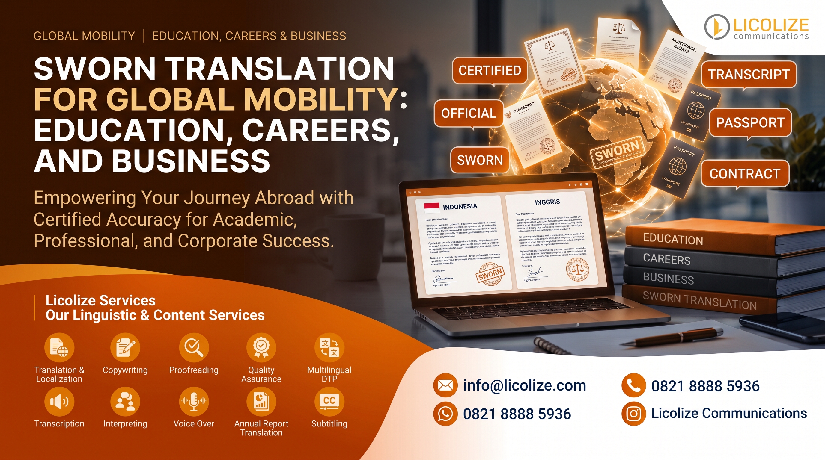 Sworn Translation for Global Mobility: Education, Careers, and Business