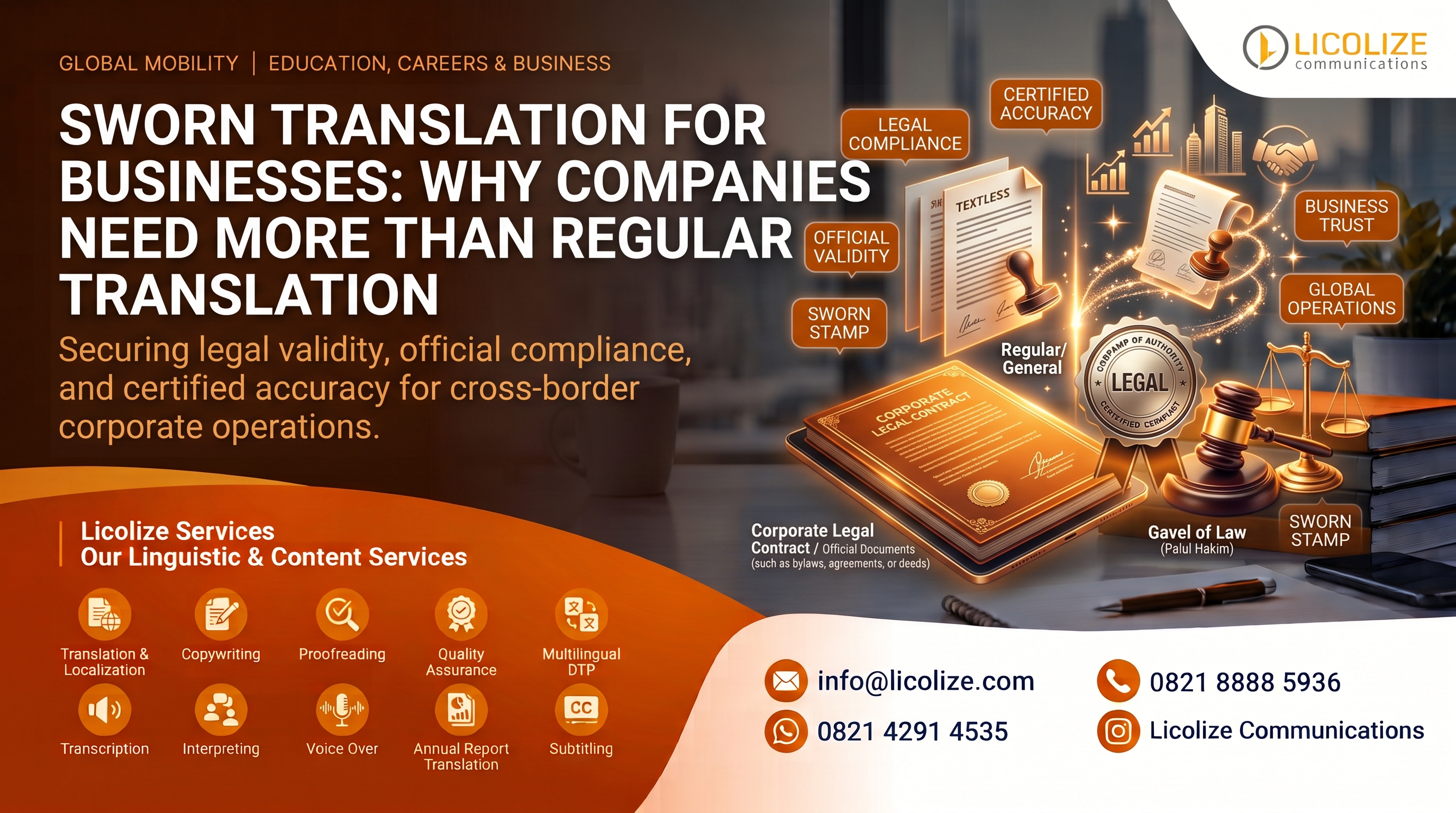 SWORN TRANSLATION FOR BUSINESSES: WHY COMPANIES NEED MORE THAN REGULAR TRANSLATION
